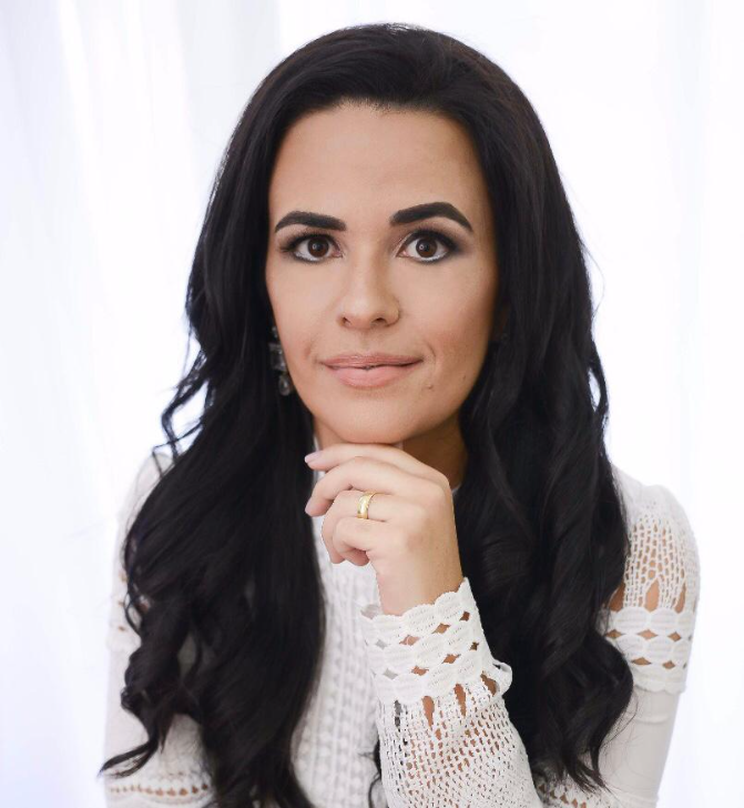 Retrato da nutricionista Leisa Santana